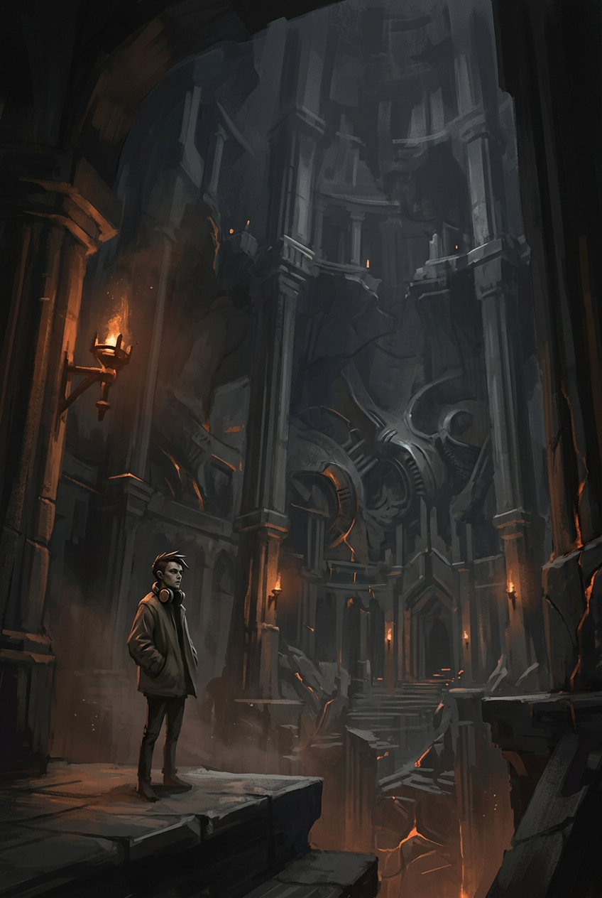 Bleeding Titanium — Art Print