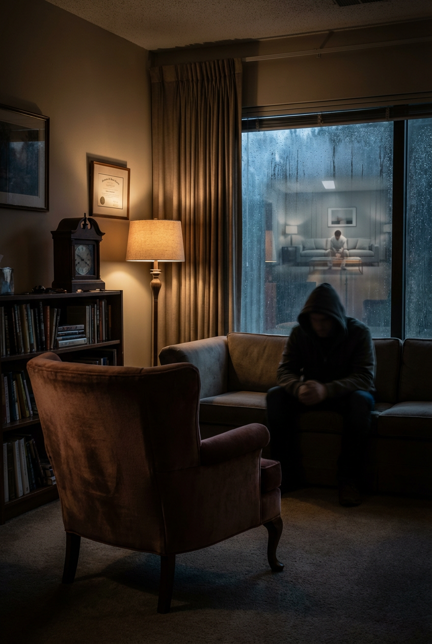 The Wrong Living Room — Art Print