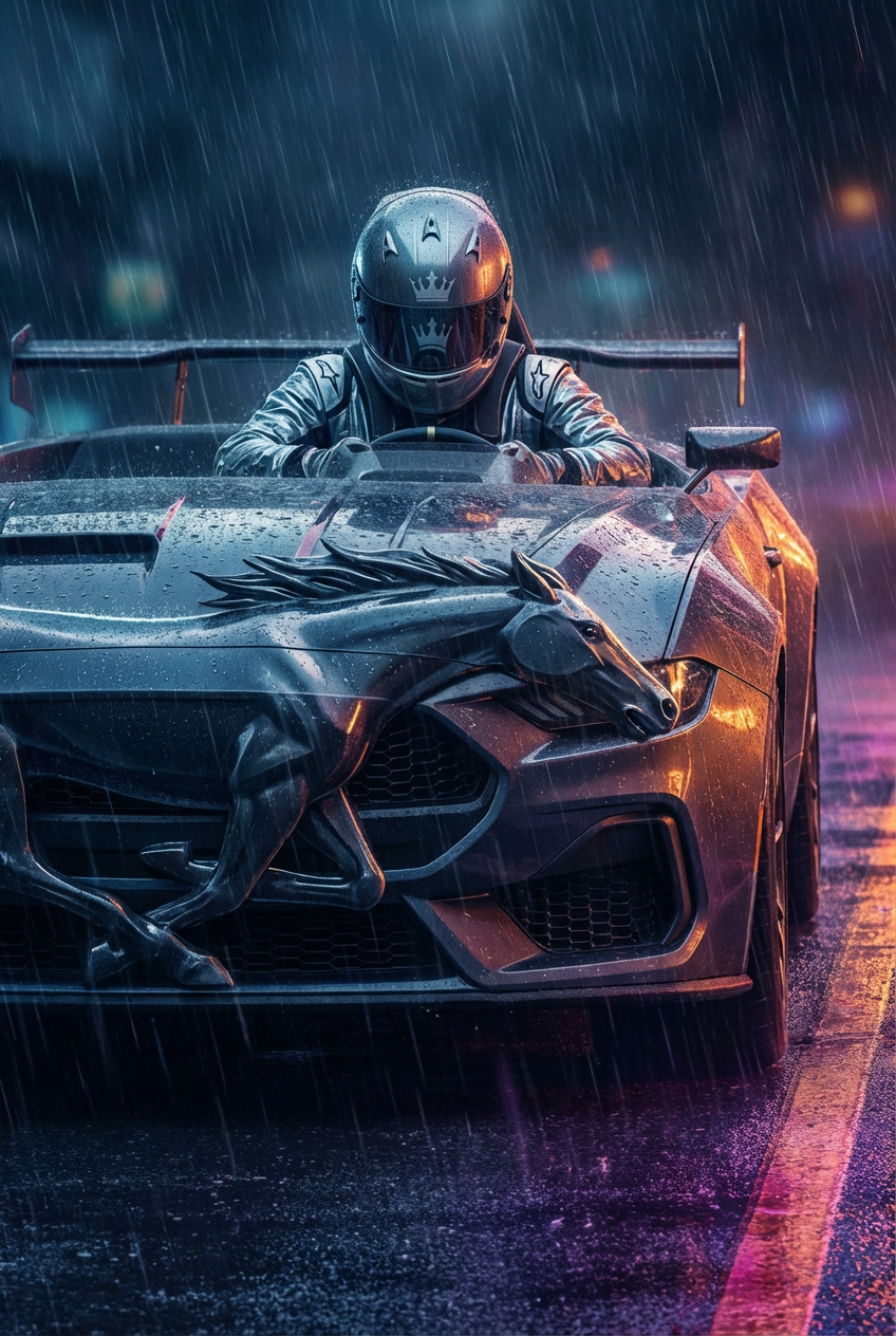 The High-Performance Racing Mindset — Art Print