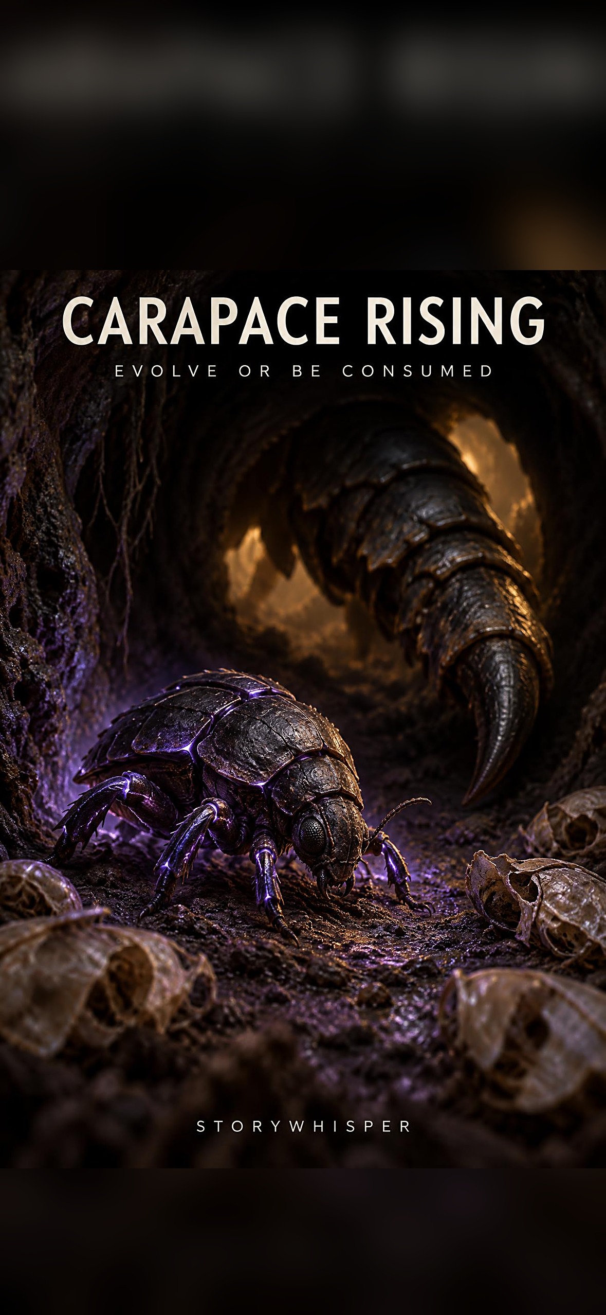 Carapace Rising — Phone Wallpaper