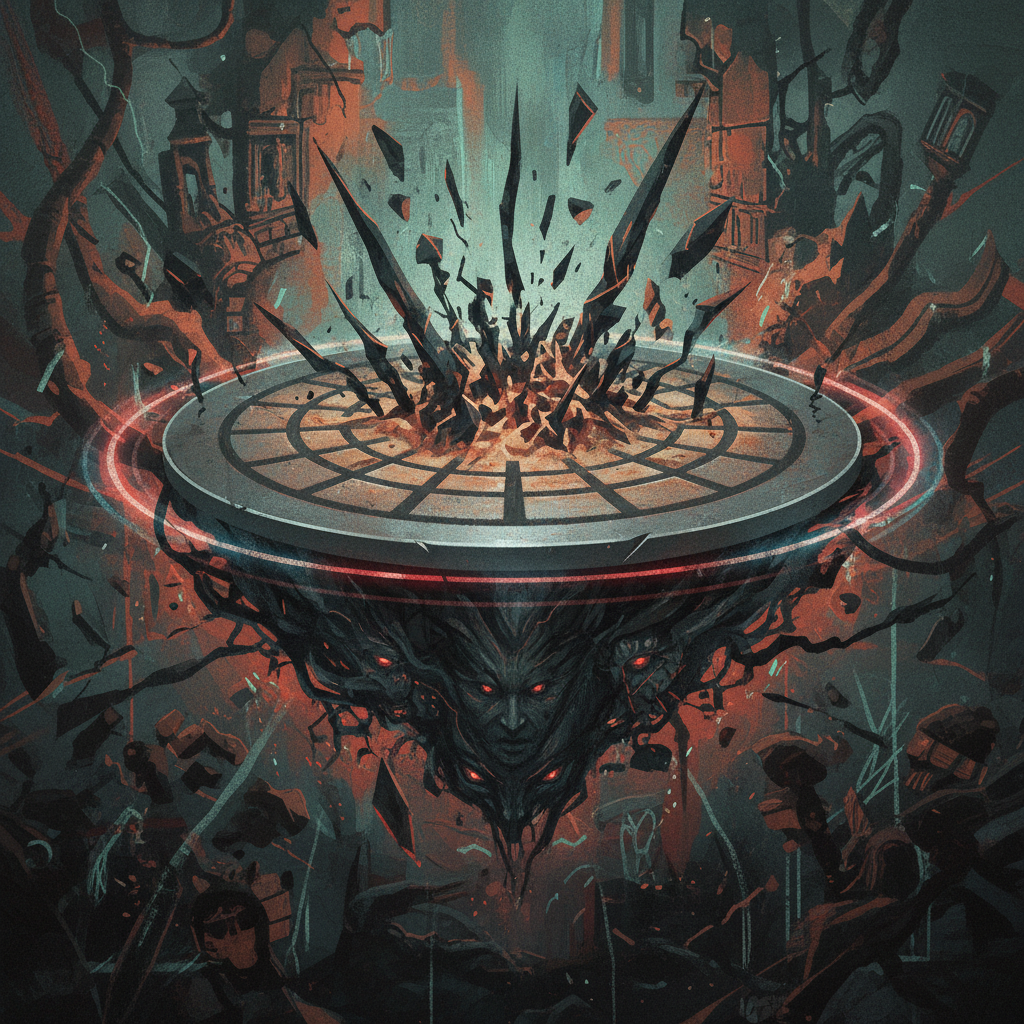 Acheron Down — Ch.2: Sand patterns shatter from sonic assault