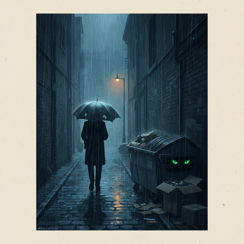 Carapace Rising — Ch.1: Alleyway Encounter in the Rain