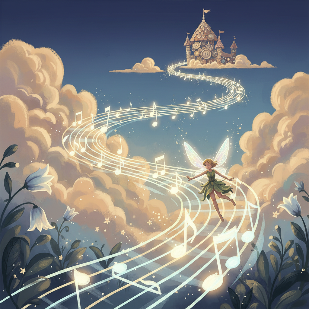Twinkle and the Button Bridge — Ch.2: Bridge of Light and Sound