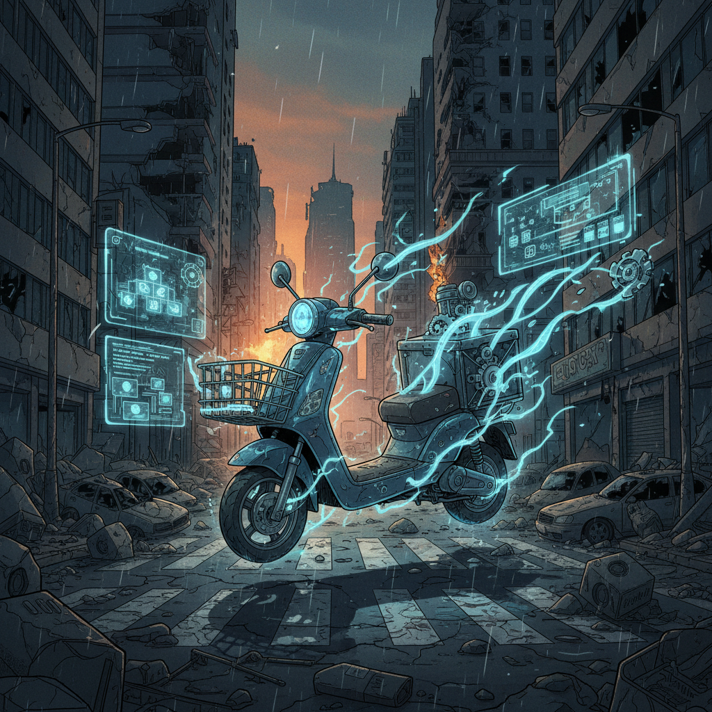 Five Stars Or We All Die — Ch.1: Scooter Reborn in Chaos