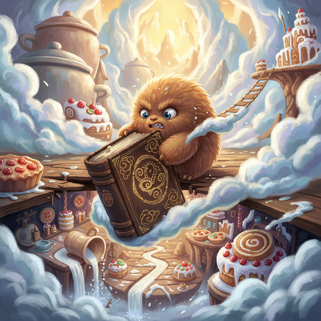 Sorry Cake for Sneezing Clouds — Ch.2: Retrieving the Grimoire