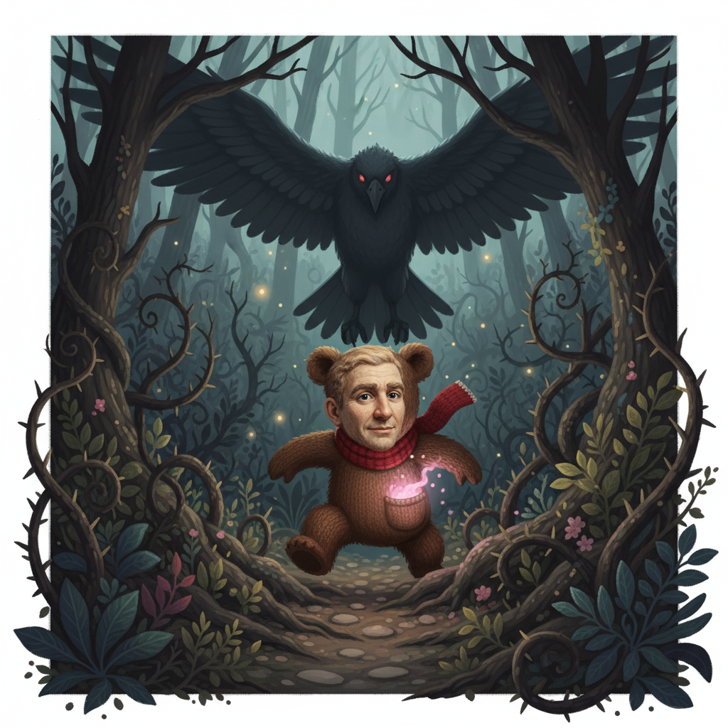 Barnaby and the Bumpy Miles — Ch.1: Toy Bear and Shadow Bird