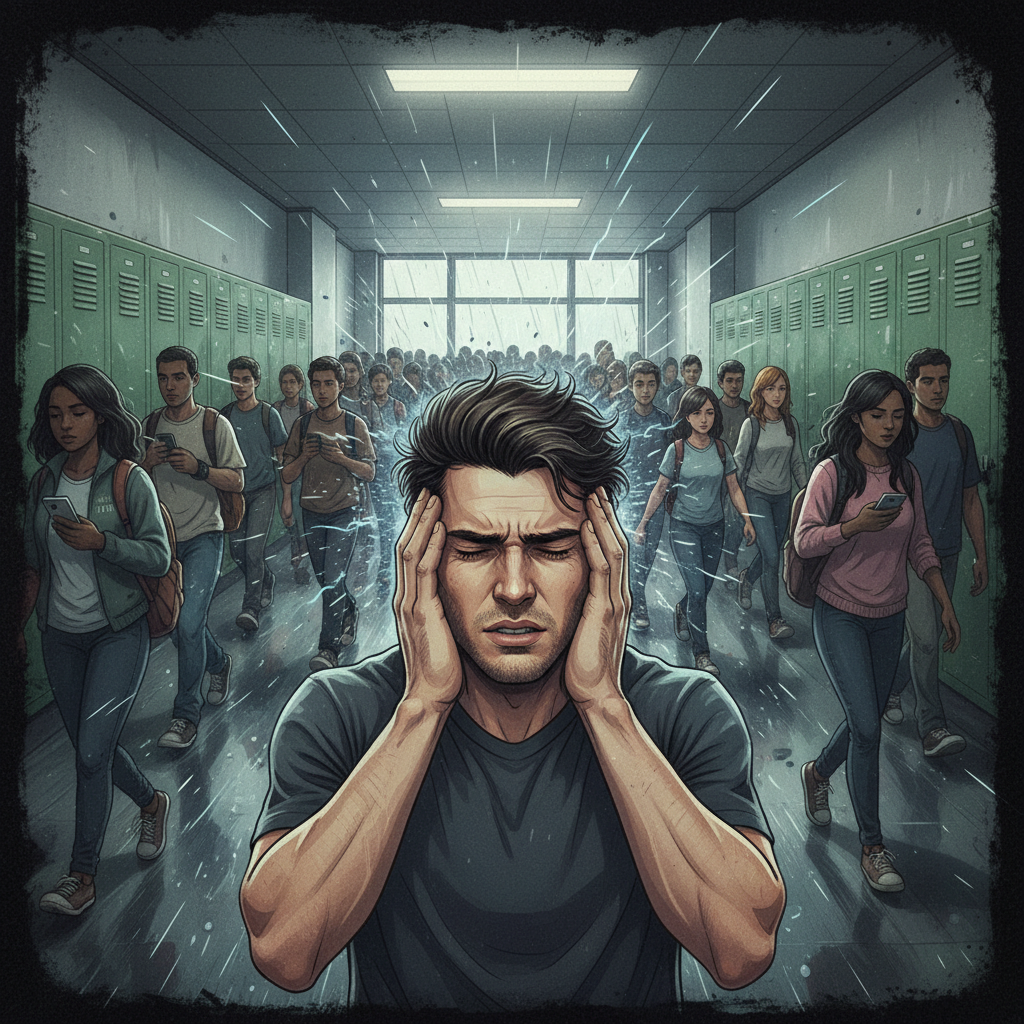 Static in the Hallways — Ch.1: Static in the Skull