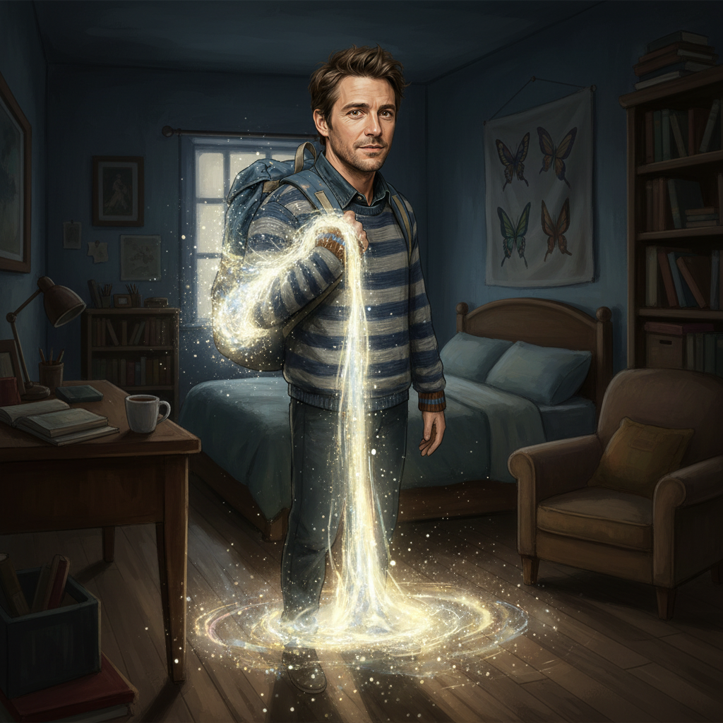 Barnaby's Butterfly Problem — Ch.1: Backpack spills starlight