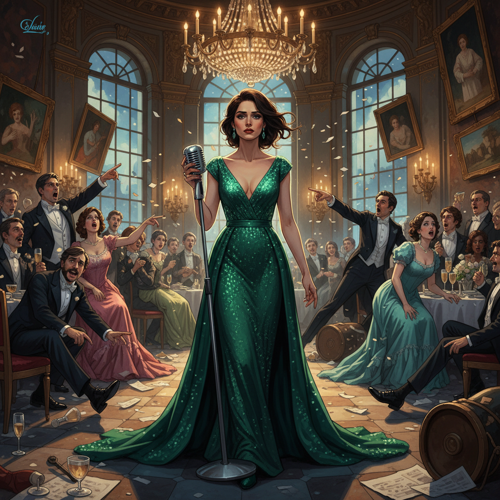 A Bitter Aftertaste — Ch.1: Poisoned Truth Unleashed at Ball