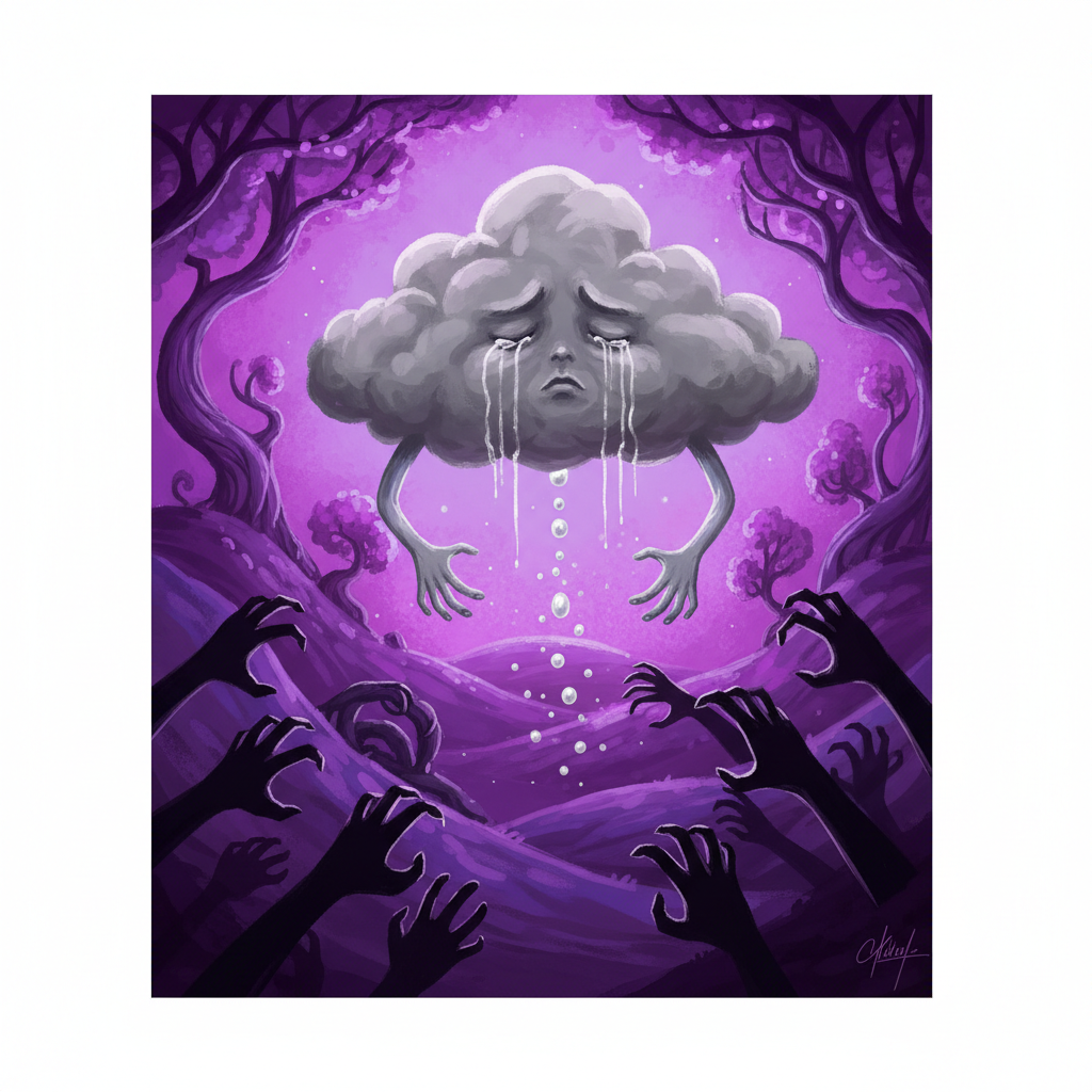 Leo and the Color Thief — Ch.1: Lost cloud attacked by shadows