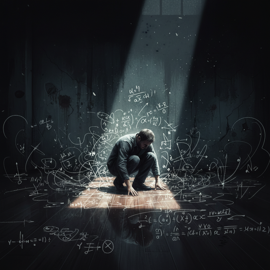 The Glass Room — Ch.1: Chalked equations on the floor