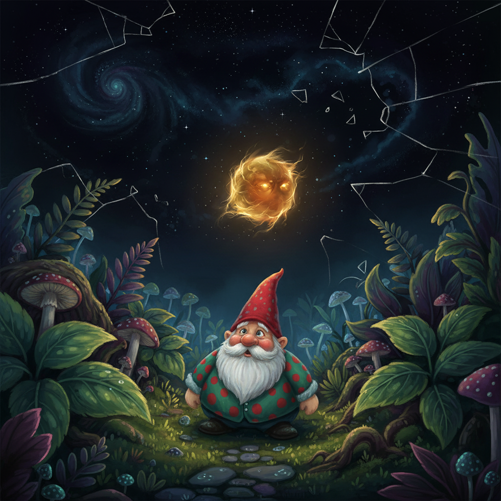Twinkle and the Shaky Sky — Ch.1: Star falls into garden